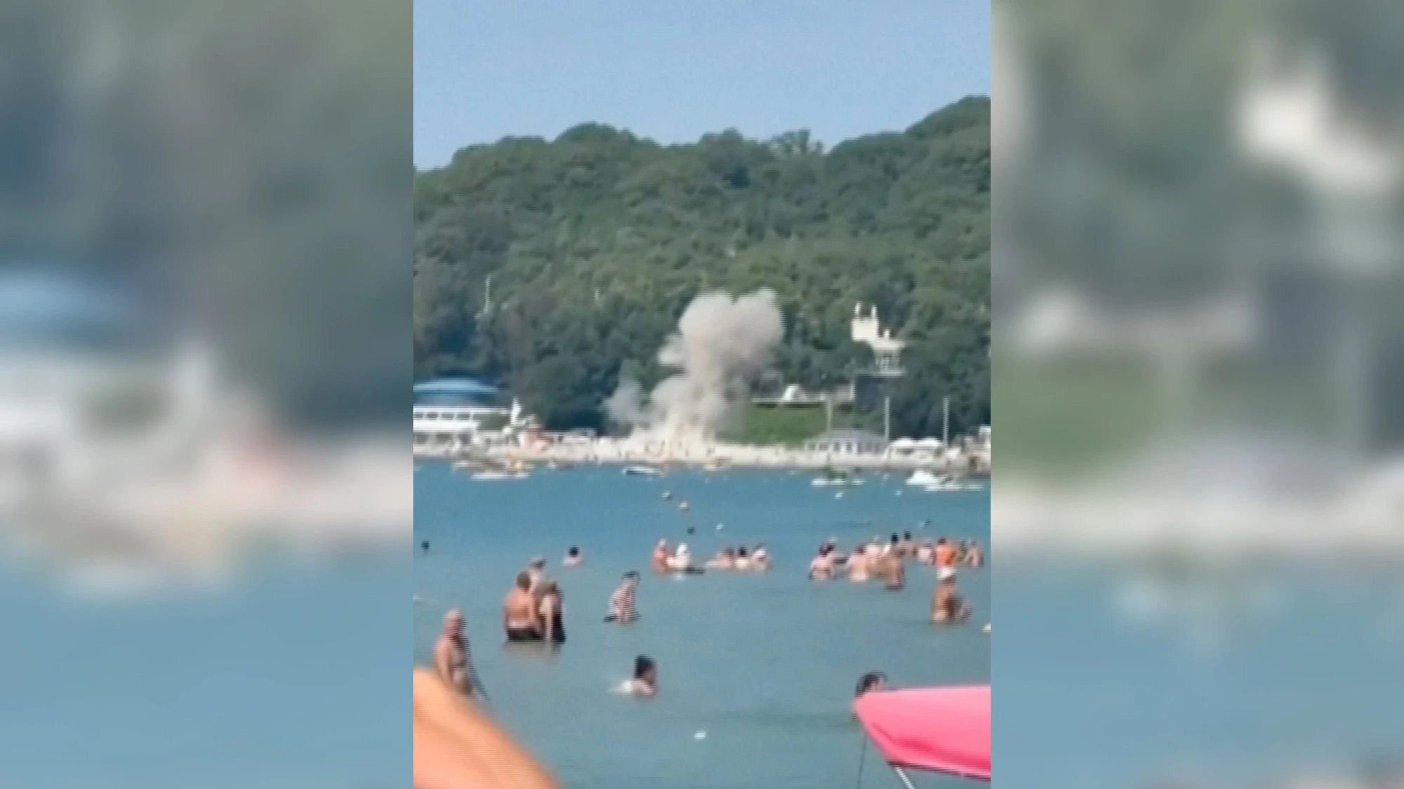 Ukrainian sea drones strike Sochi beach, injuring 28