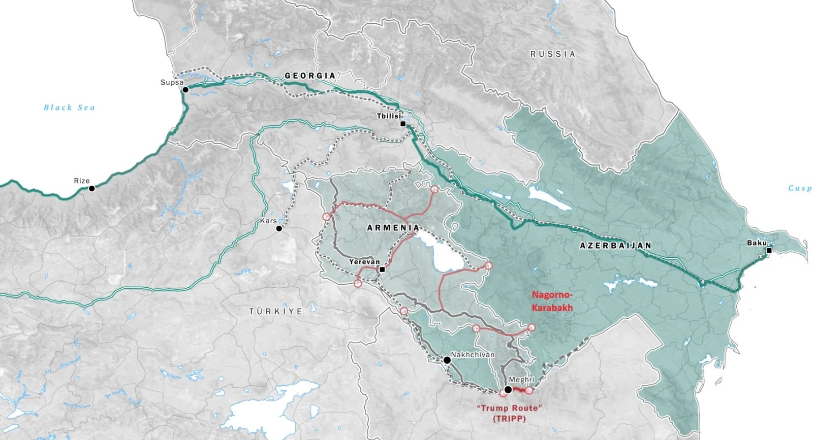 Azerbaijan says TRIPP corridor construction start delayed to 2027