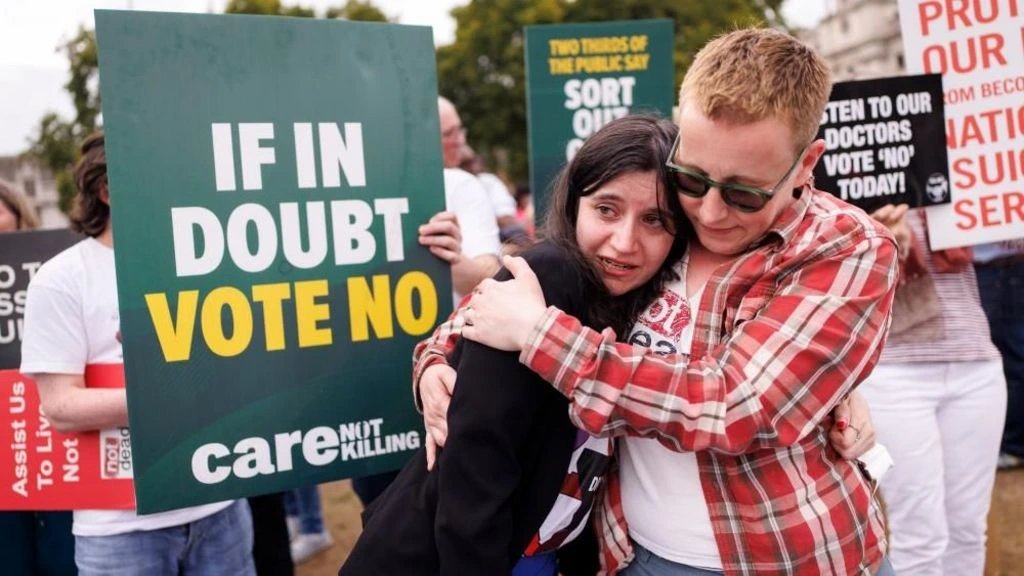 UK MPs reject assisted dying bill by 286-270 vote