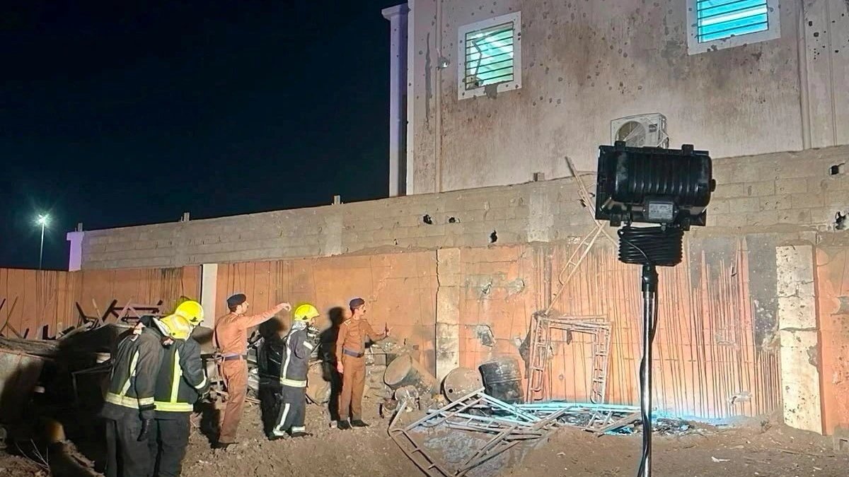 Houthi projectile wounds two, damages mosque in Saudi Arabia's Jazan region