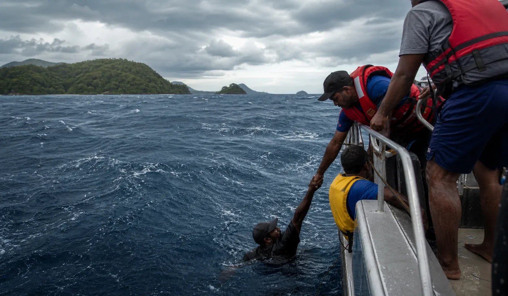 Ferry sinks off Vanuatu, killing 1 and leaving over 30 missing