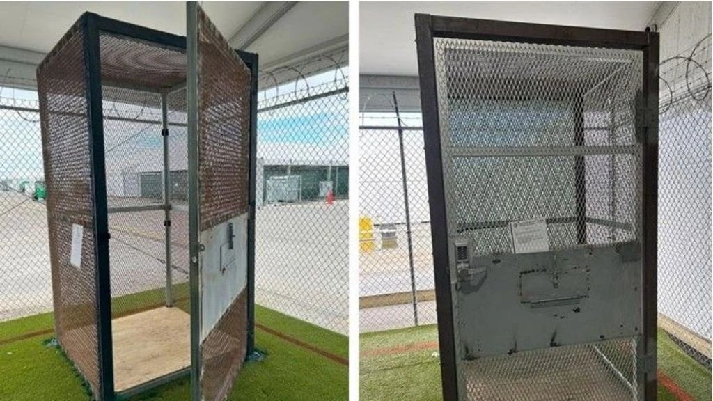 DHS watchdog finds Florida held 79 immigrants in outdoor cages at Alligator Alcatraz