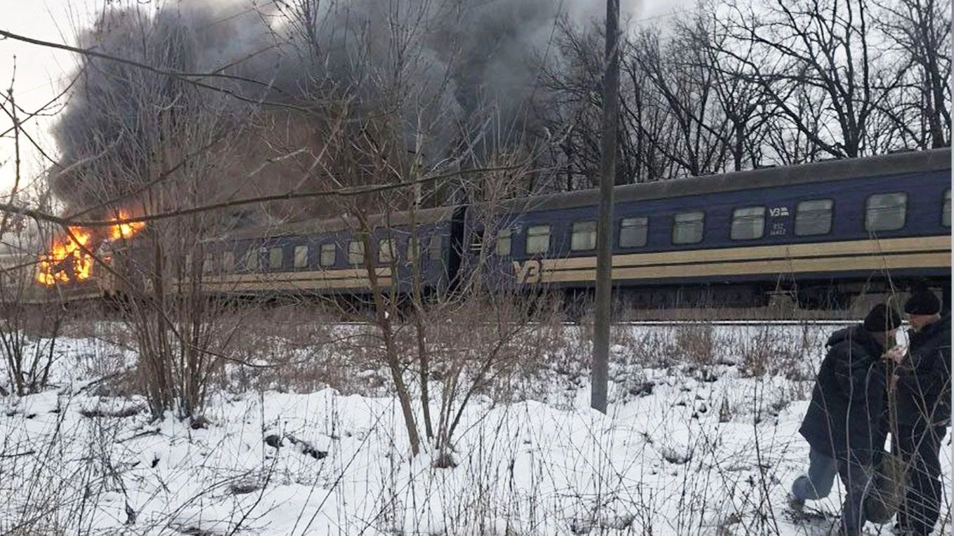 Russian drone strike on Kharkiv commuter train kills one, injures eight