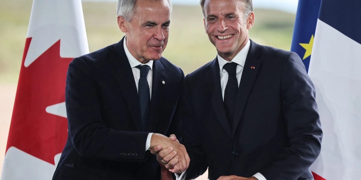Carney and Macron agree to deepen Canada-France space, defense and energy ties