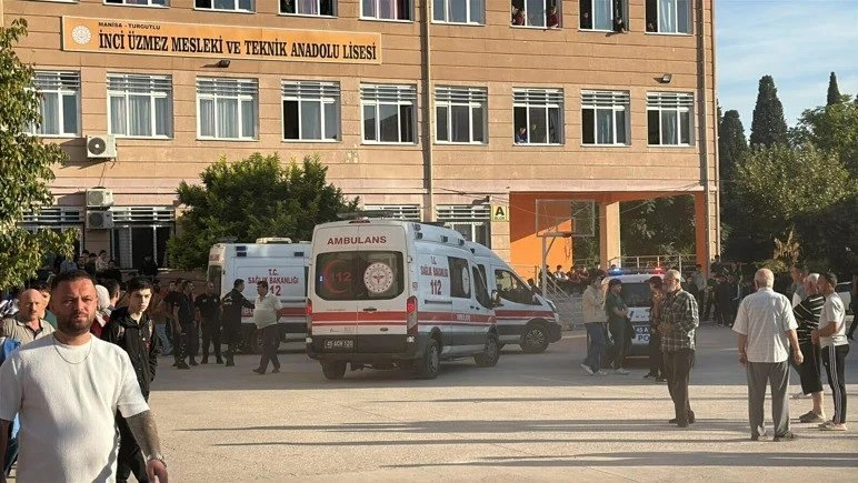 Four students wounded in shooting outside school in Turkey's Manisa province