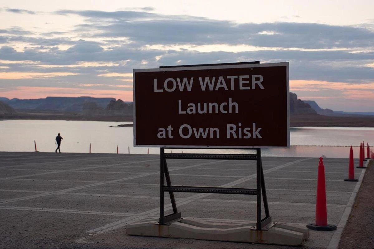Lake Powell hits record low of 3,517 feet amid Colorado Basin snow drought