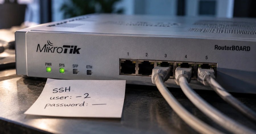 RouterOS-тағы SSH осалдықтары MikroTik маршрутизаторларын құпиясөзсіз басып алуға мүмкіндік берді