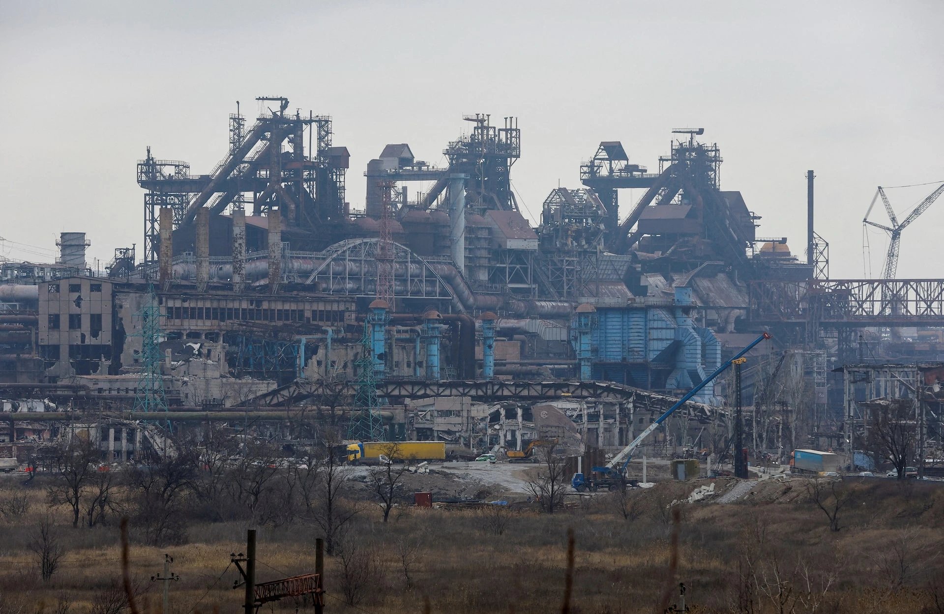 Ukraine records first steel-free week in 100 years, Metinvest says