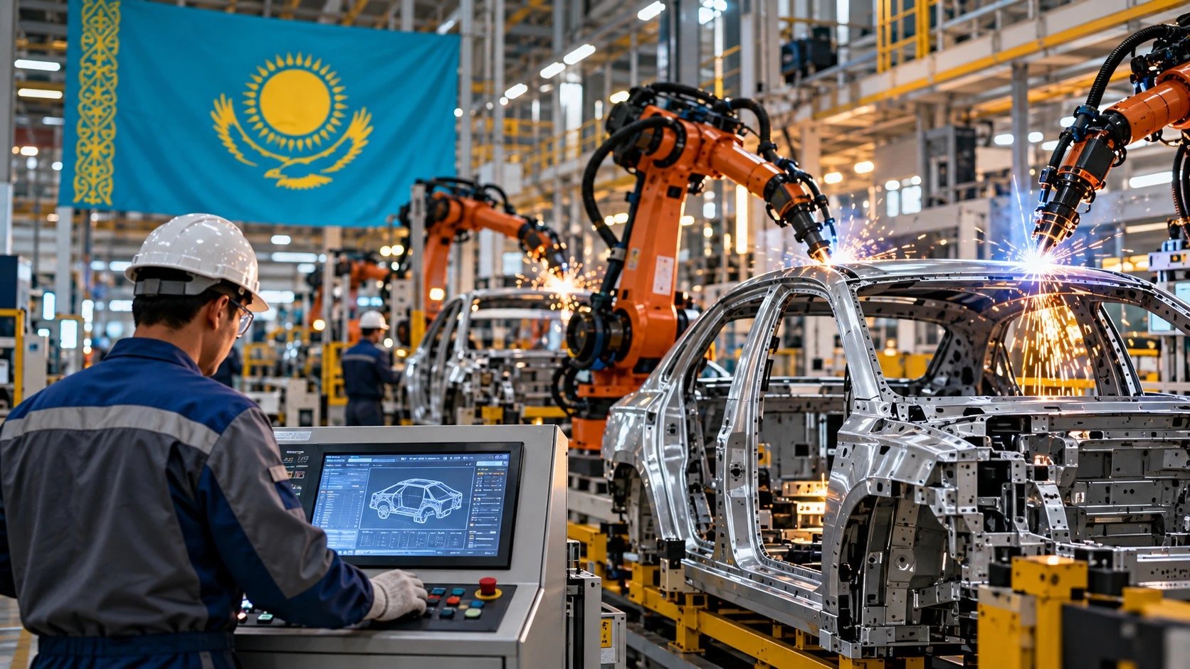 Машиностроение Казахстана выросло на 36% за два года до 5,9 трлн тенге