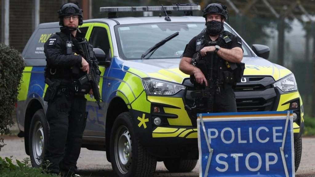 UK police bail five men arrested near RAF Fairford after no explosives found