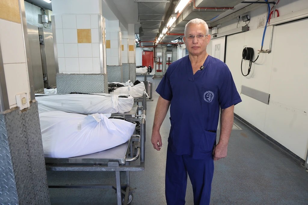 Israel's top forensic pathologist reveals unseen Oct. 7 evidence