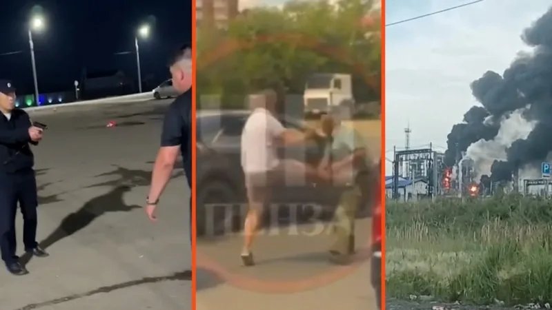 Ресейде жанармай тапшылығынан АЗС-те төбелес шықты