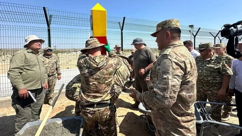 Kyrgyzstan, Tajikistan install border posts as demarcation advances