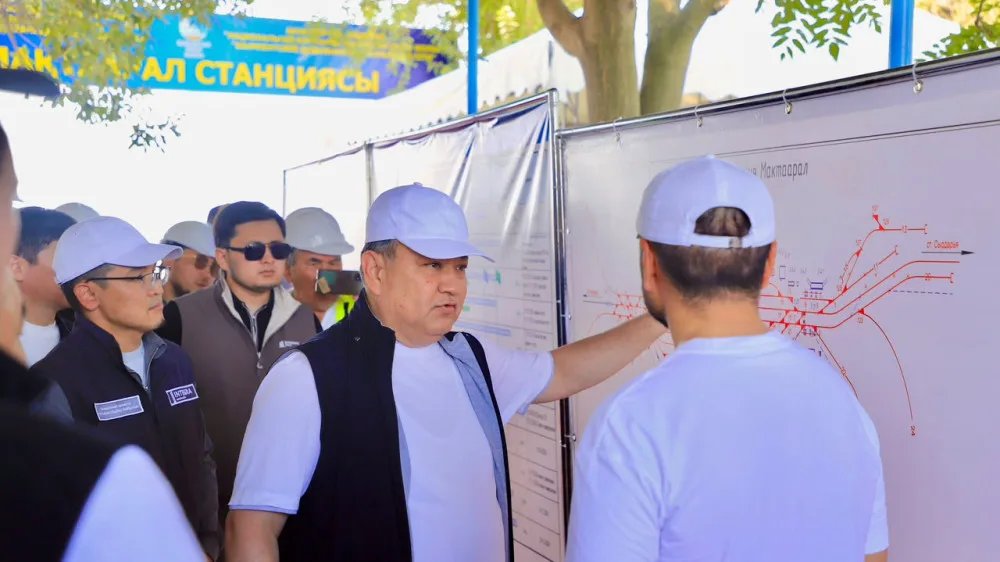 KTZ accelerates Darbaza-Maktaral railway line launch to October