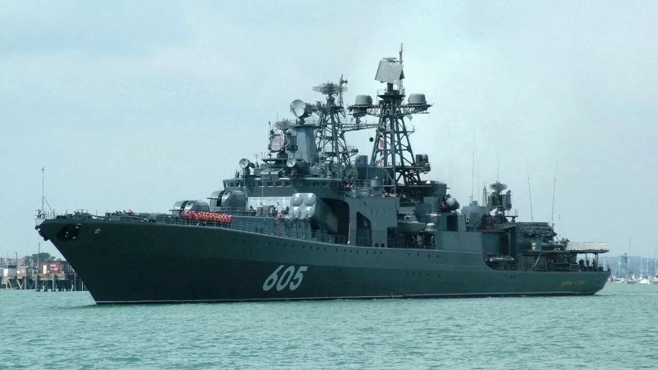 Россия перебросила корабль «Адмирал Левченко» к немецкому острову Фемарн