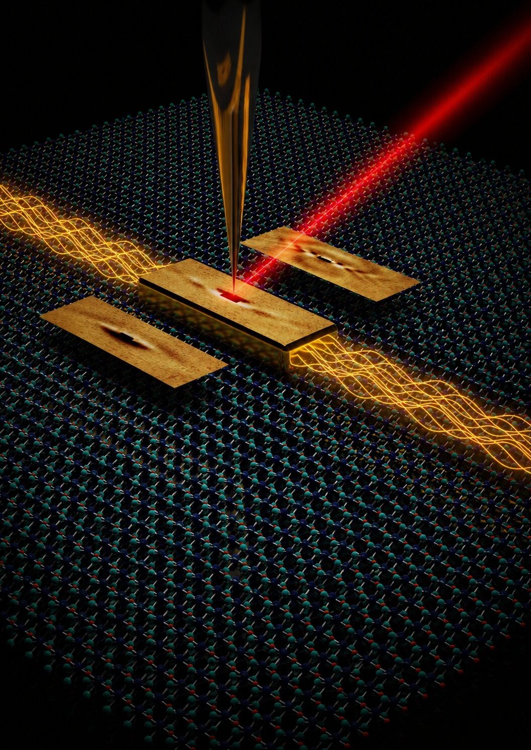 Stuttgart and IIT team demonstrate light channeling in MoOCl₂ without nanofabricated waveguides
