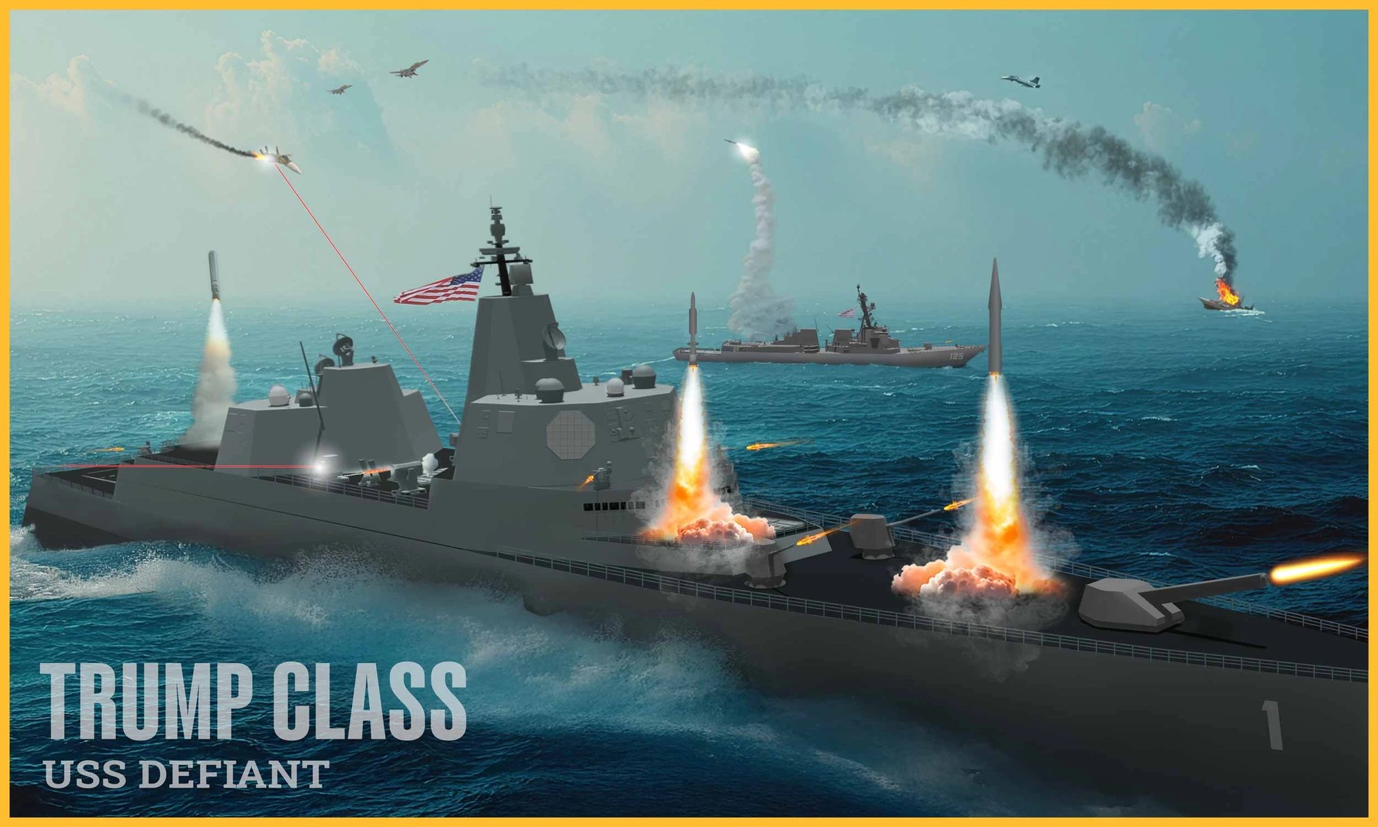 CBO estimates Trump-class battleship program to cost $275 billion
