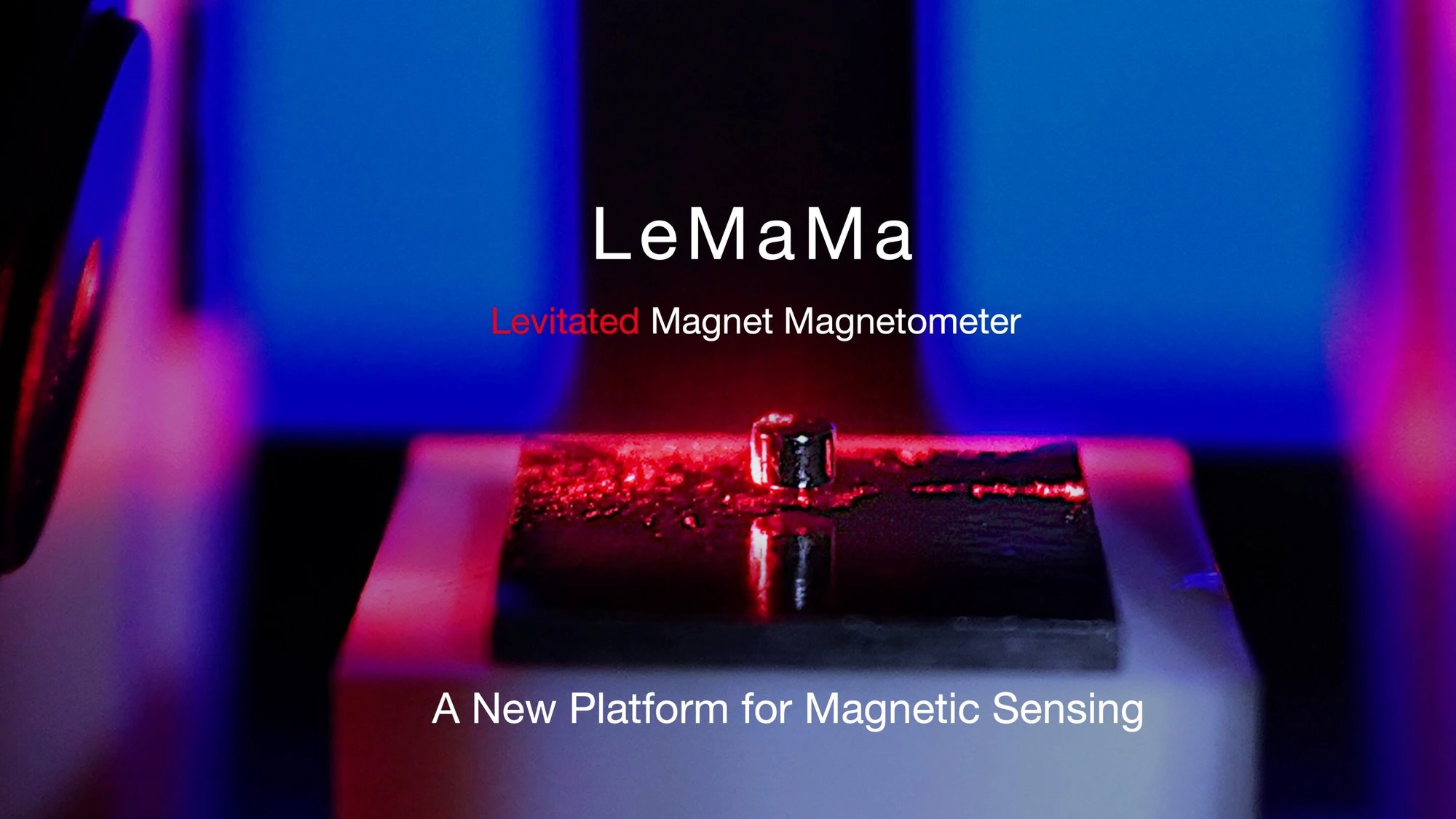 Tiny levitating magnet detects ultrafaint magnetic fields at room temperature