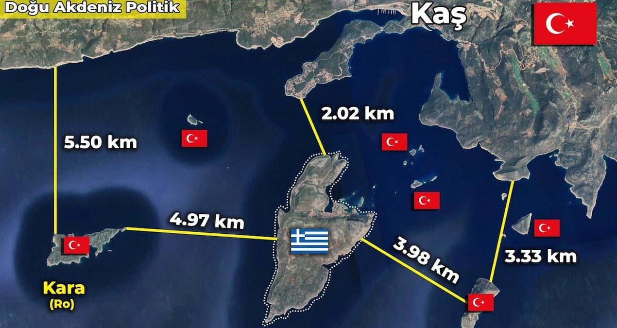 Greece stations troops on Ro islet 1.8 km from Turkish coast