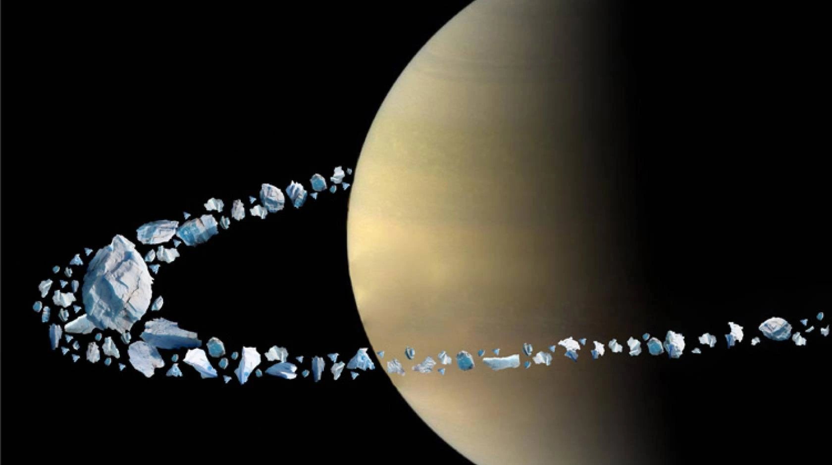 JWST finds clay minerals on Neptune moons Larissa and Galatea from ancient breakup