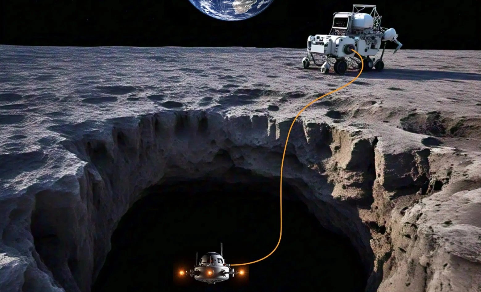 UCLA scientists find lunar pits stay near 17°C as surface swings 127 to −173°C