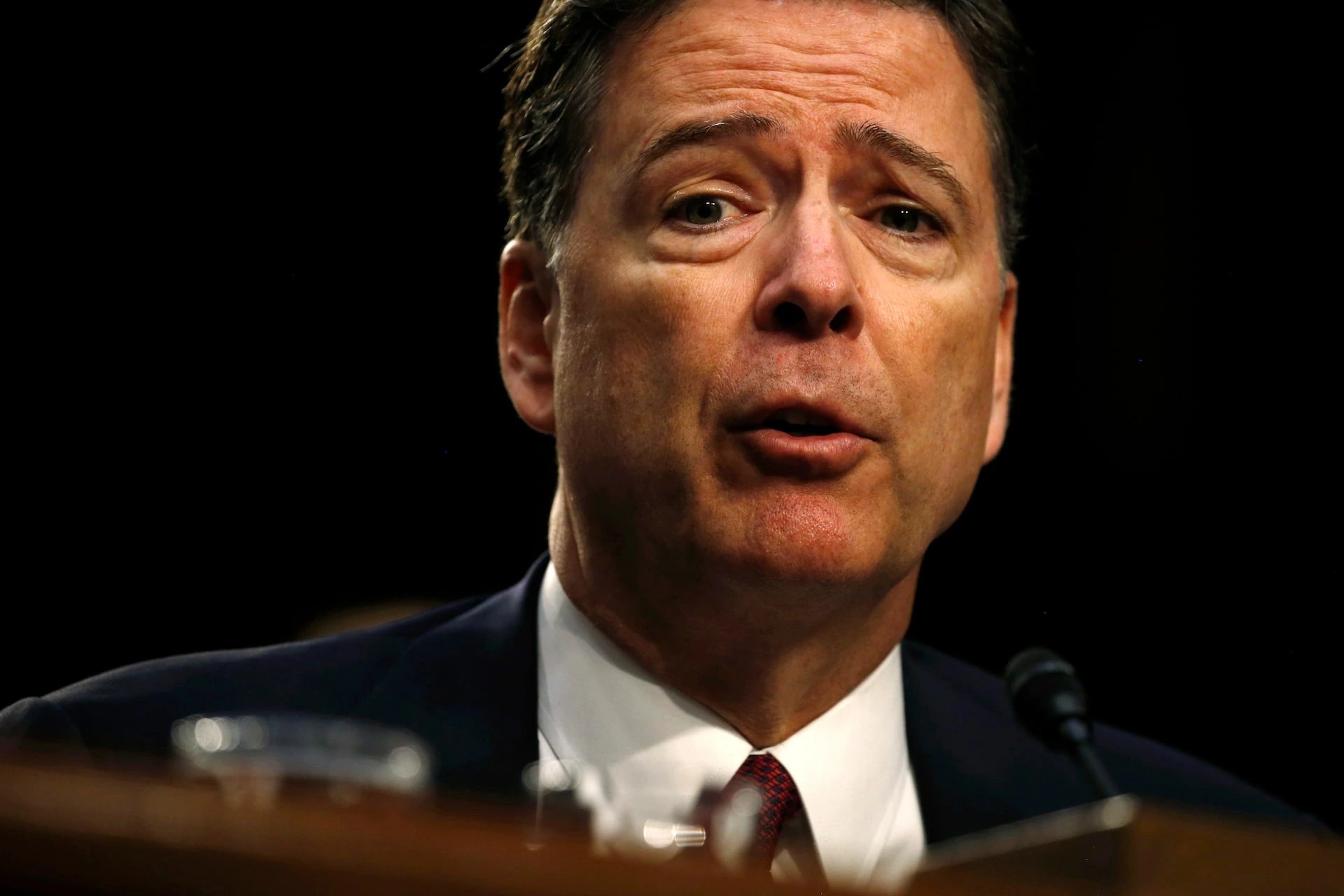 US Justice Department says Comey novel shows he knew '86 47' post threatened Trump