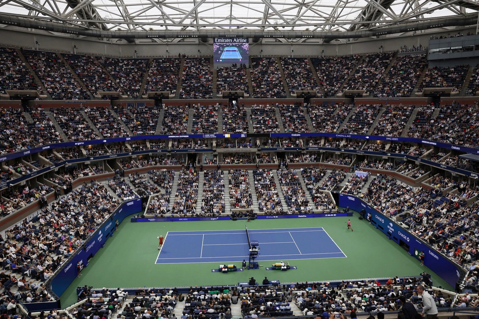 US Open $108 млн рекордтық жүлде қорын жариялады