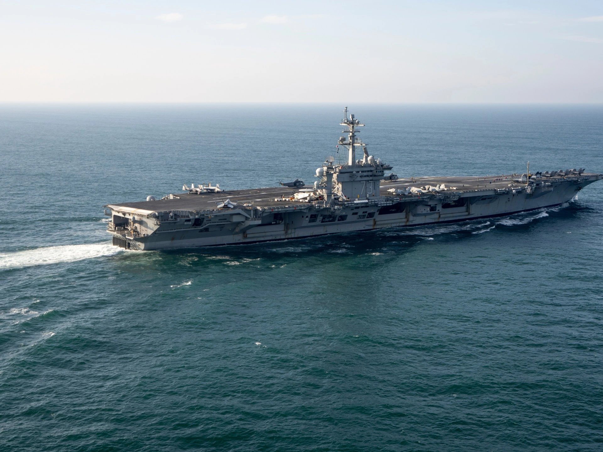 US moves last Asia carrier to Middle East, allies wary of China deterrence gap