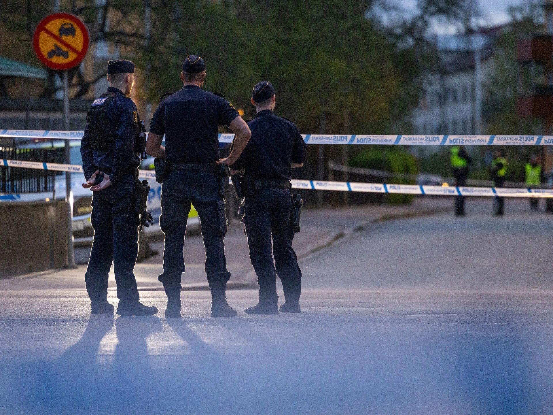 Man with sword injures several at Swedish high school in Fagersta