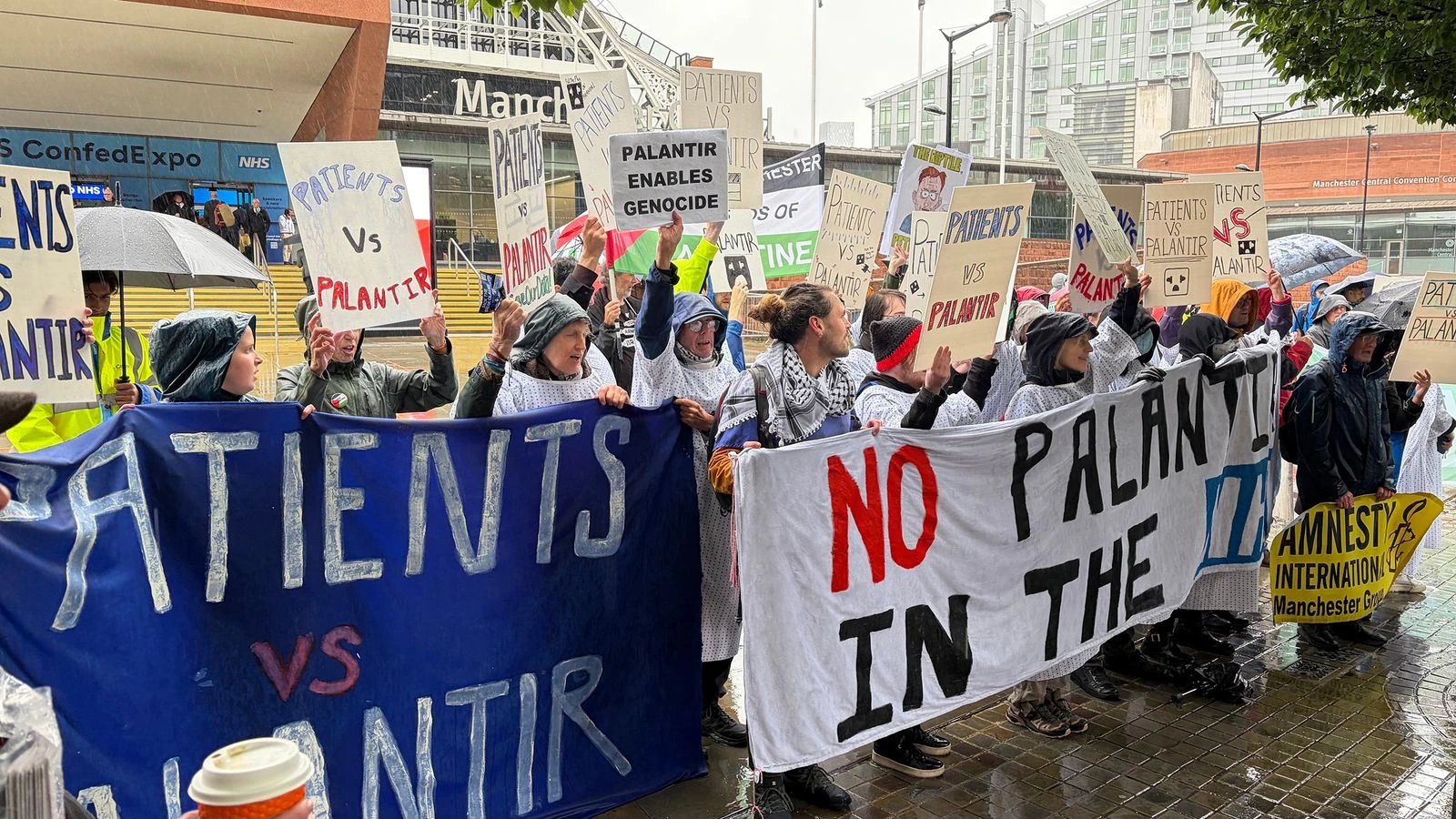 Greater Manchester rejects Palantir NHS platform, fueling debate over $400M contract