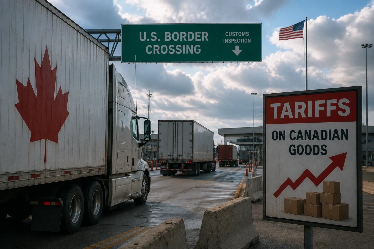 US imposes 50% tariffs on some Canadian goods after talks fail