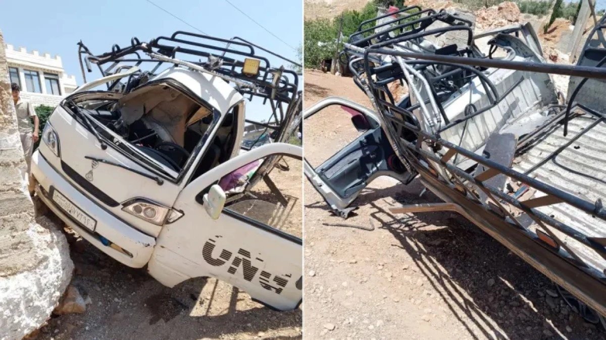 Israeli drone strike wounds driver in Syria's Beit Jinn