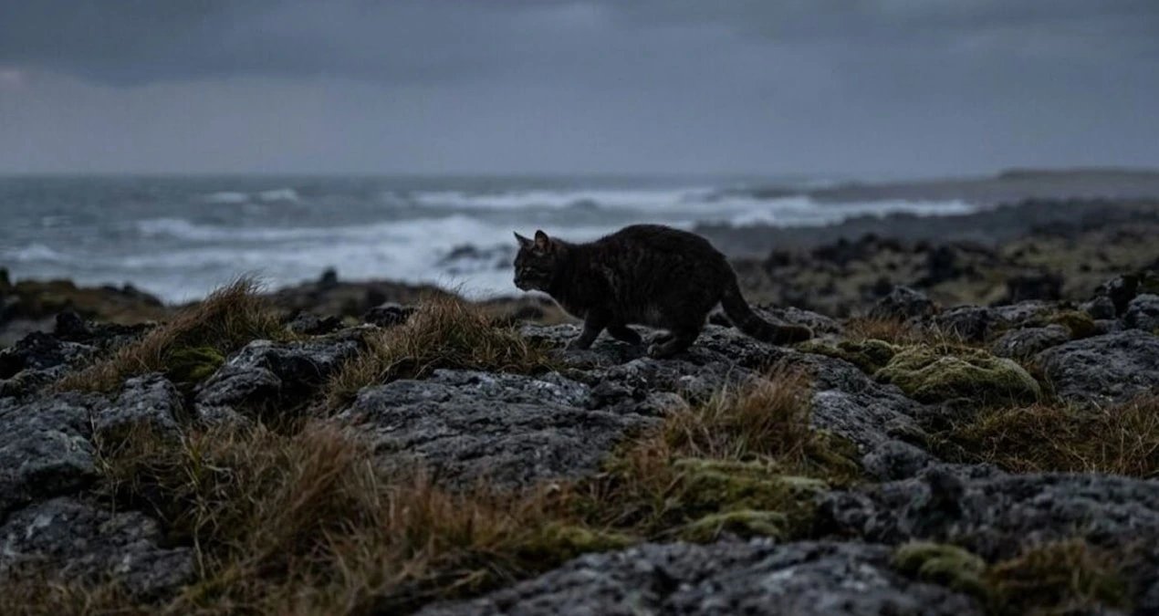 Five cats released on treeless Marion Island killed 450,000 seabirds a year