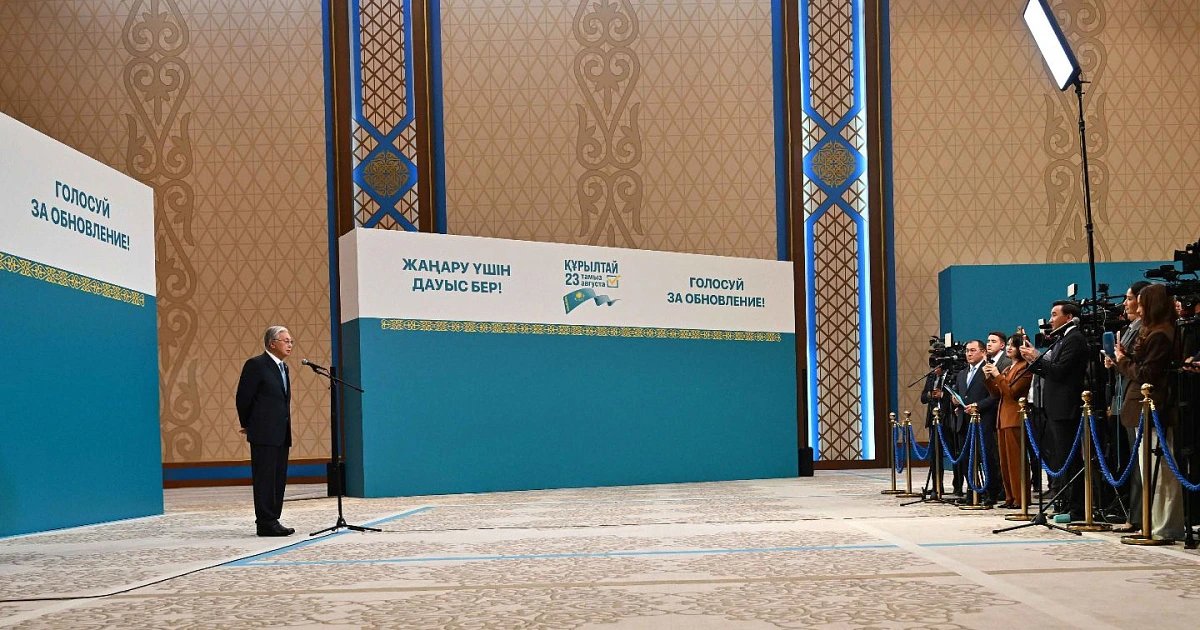 Tokayev says government to resign after Kurultai election