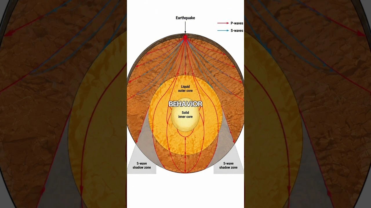 Seismic waves from French nuclear tests reveal shifts in Earth's outer core