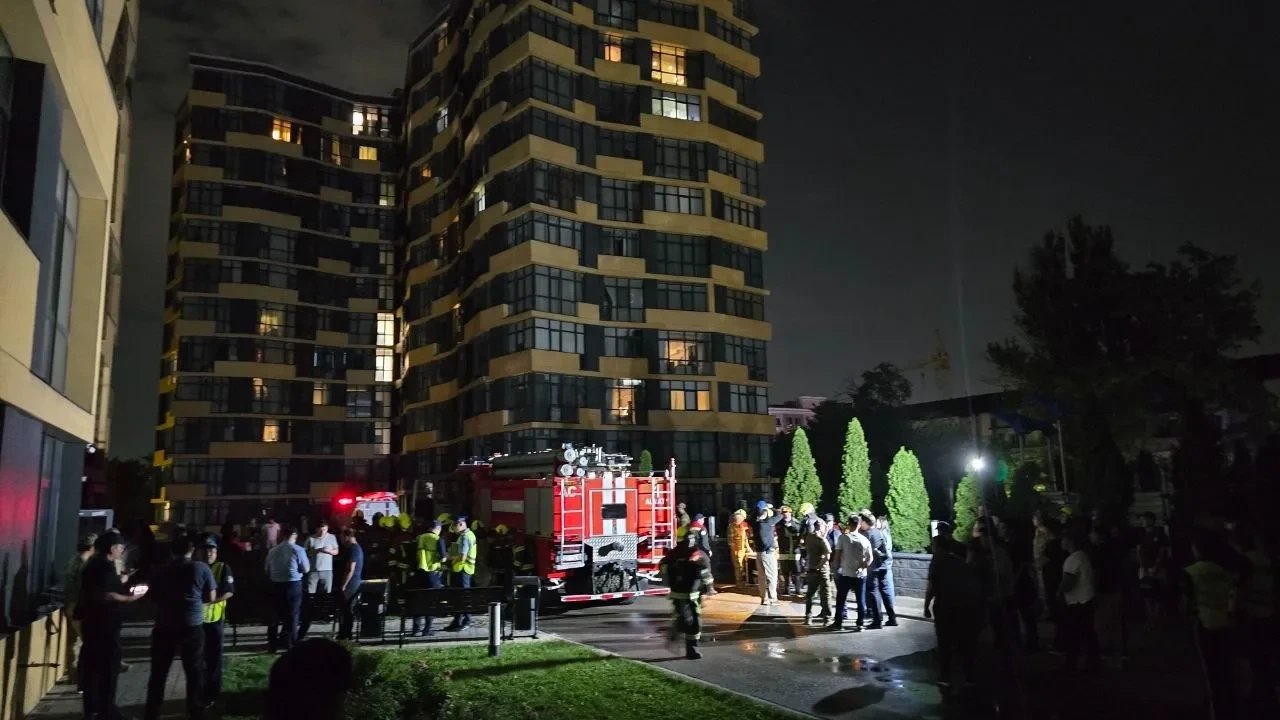 Almaty cable shaft fire extinguished after high-alert response