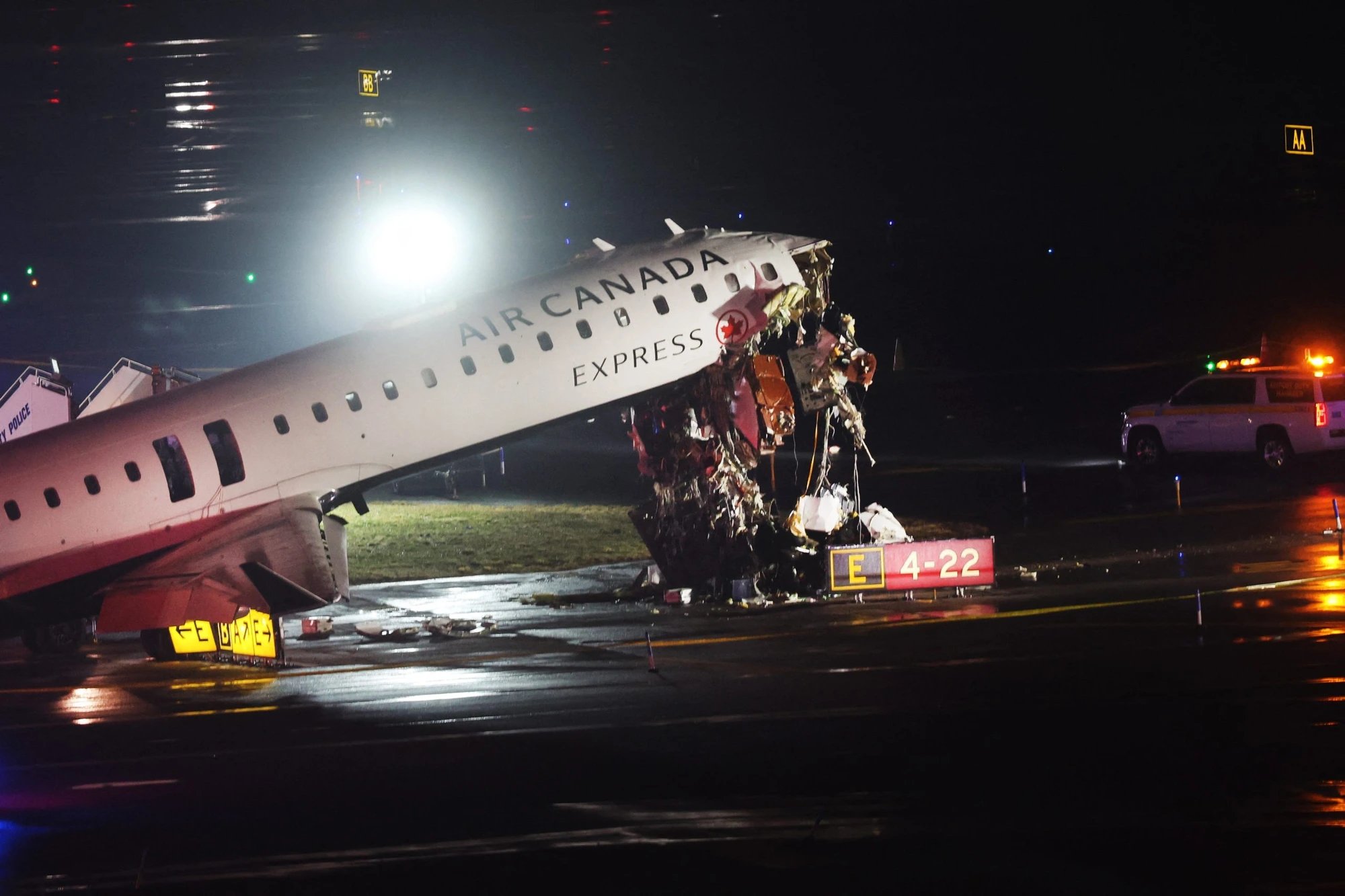 FAA moves to fire two LaGuardia controllers after fatal runway collision
