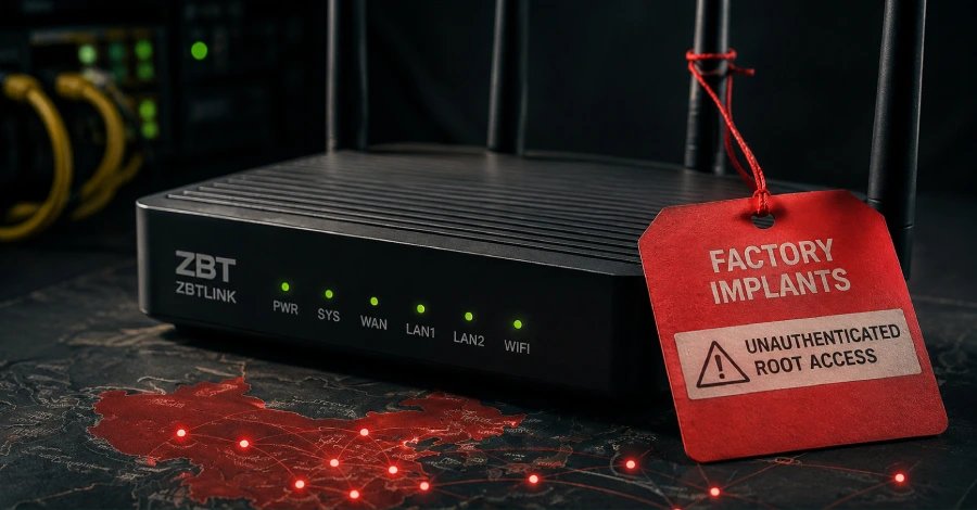 Китайские роутеры ZBT поставляются с двумя имплантами, дающими root-доступ