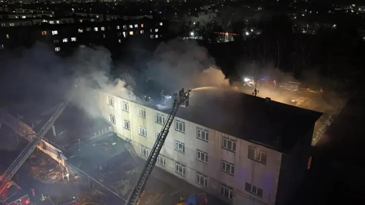 Almaty apartment fire: six rescued, five children, no injuries
