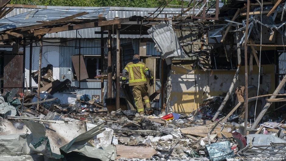 Харьков облысындағы мемориалдық жүгіріске ресейлік зымыран тиіп, үш адам қаза тапты