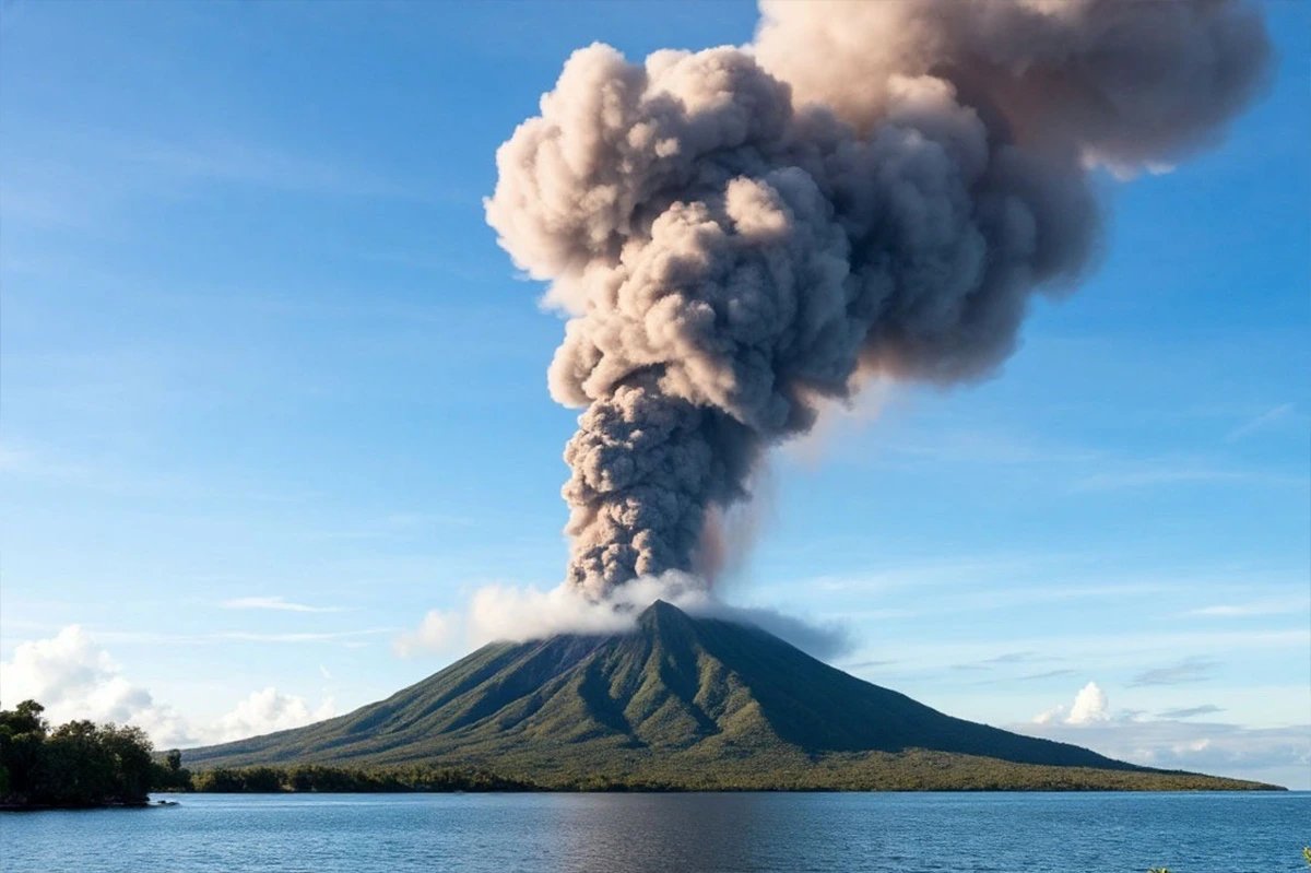 Anak Krakatau eruption ash closes three Indonesian airports