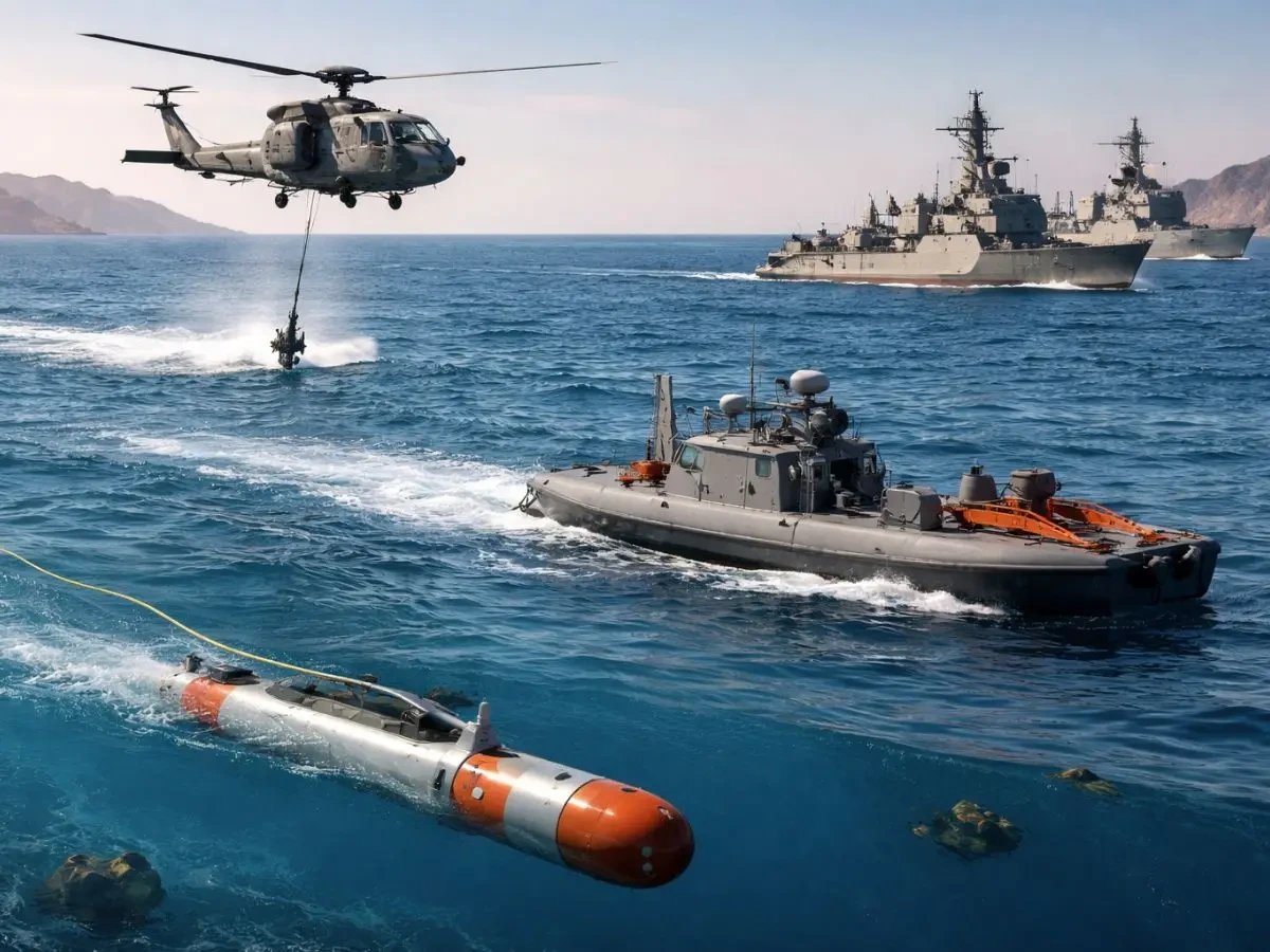 US Navy secretly cleared Hormuz Strait mines with robots over four months, FT reports