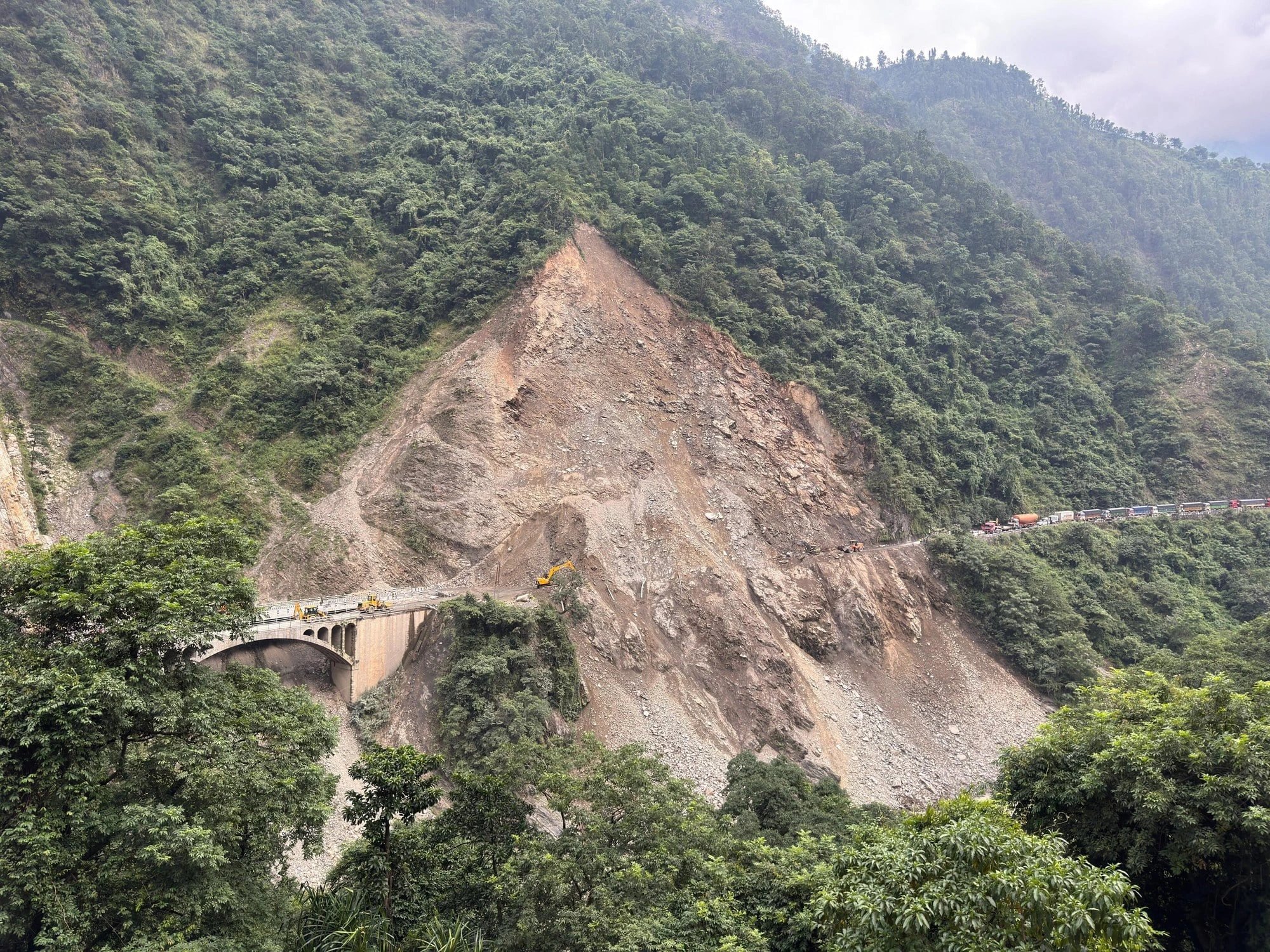 Nepal rescue crews search tunnels 12 days after glacial floods