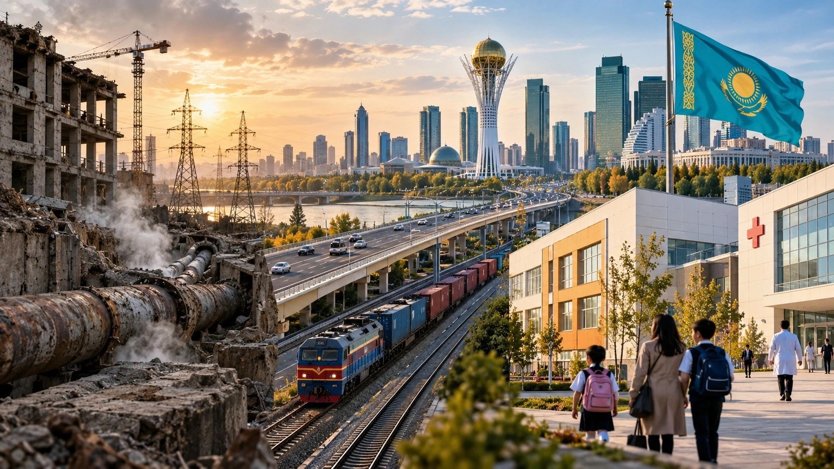 Kazakhstan's infrastructure delays cost years of economic and social returns