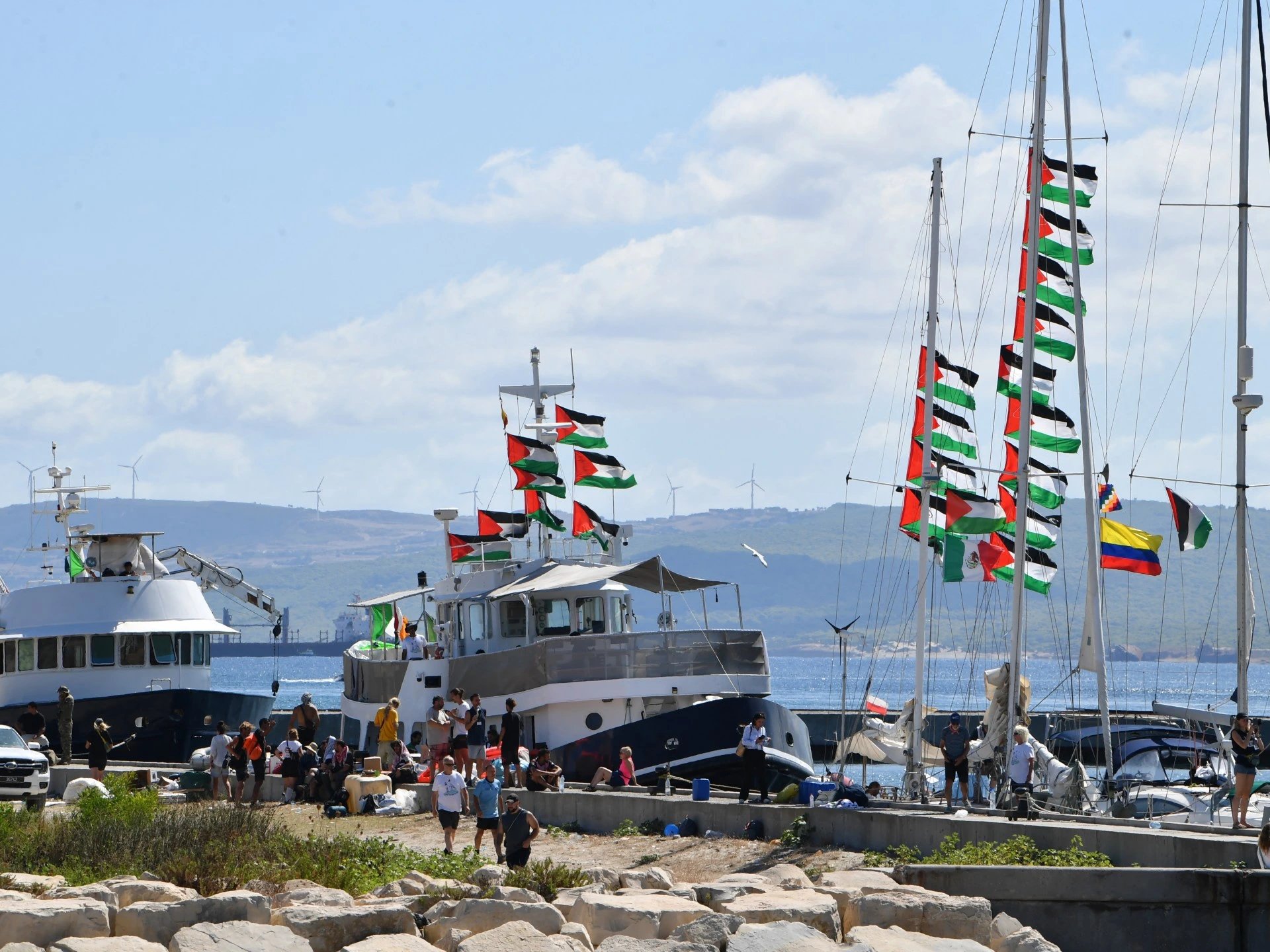 Tunisian flotilla activist Wael Naouar enters 24th day of hunger strike