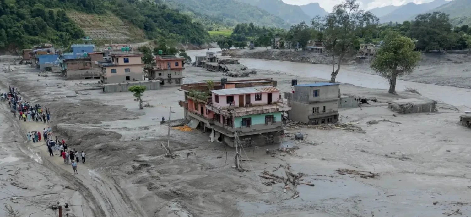 Nepal-Tibet flood death toll passes 1,300, over 5,000 missing