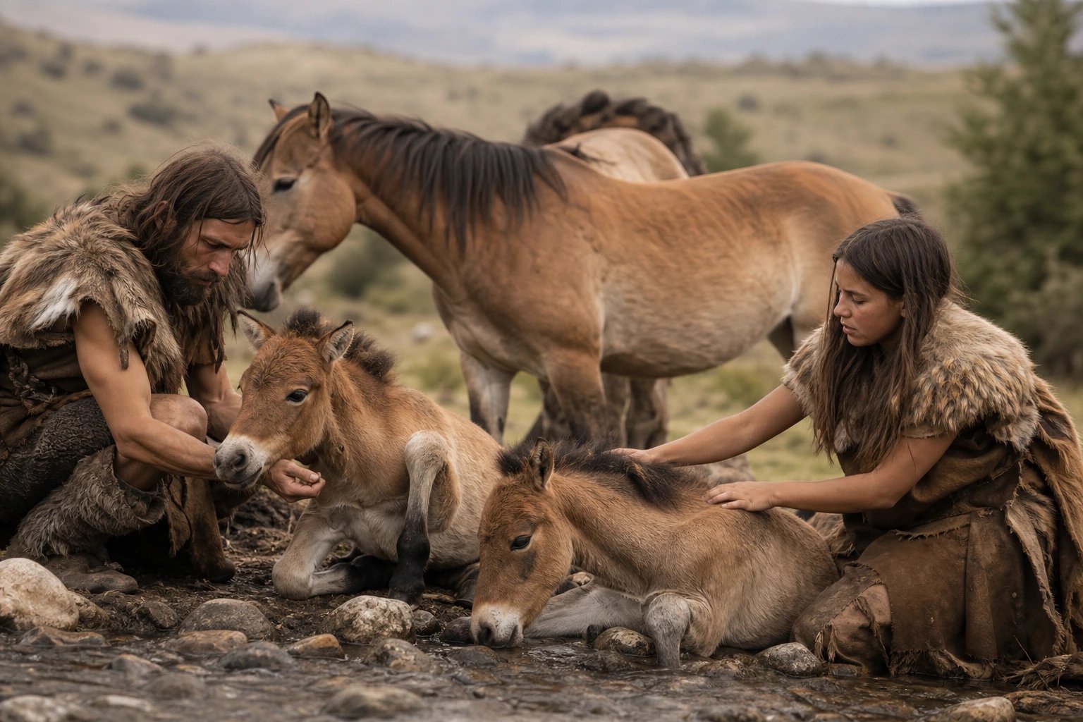 Ancient horse DNA reveals behavior was selected before physical traits