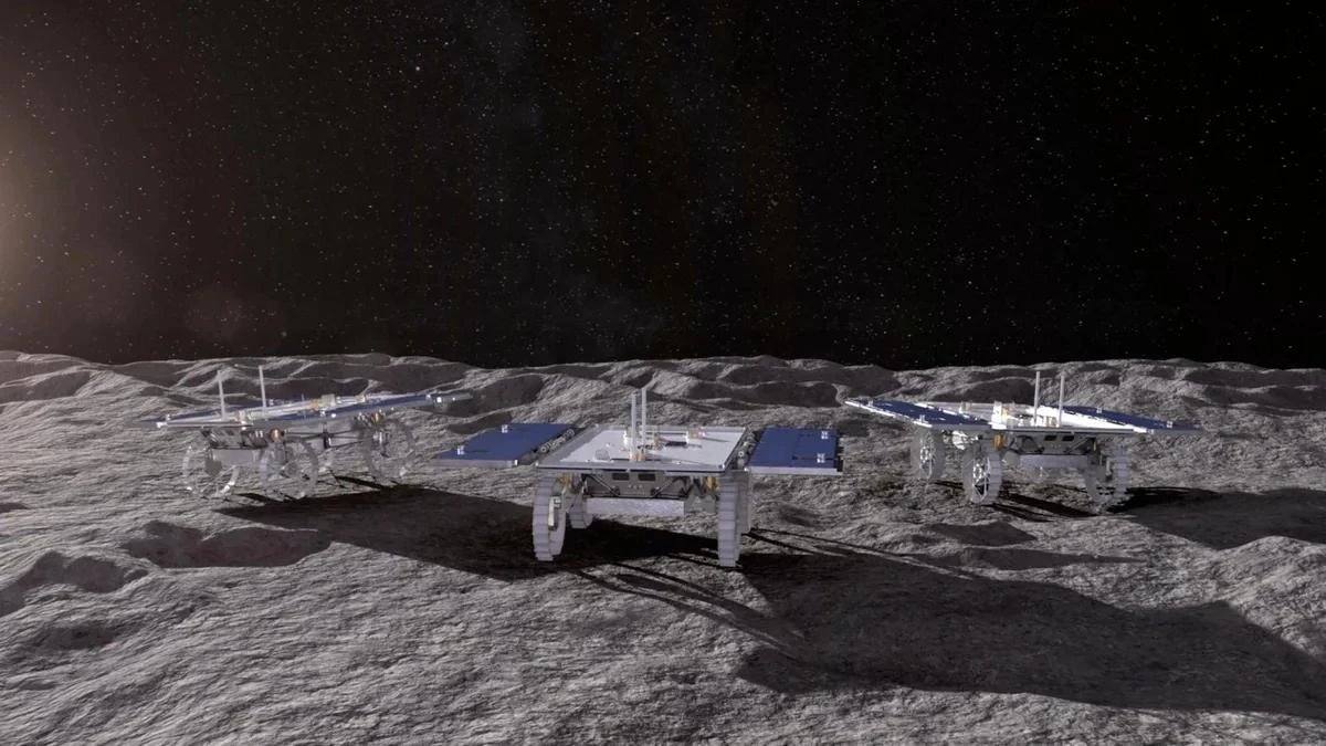 NASA отправит на Луну 3 автономных ровера в рамках миссии CADRE в 2026 году