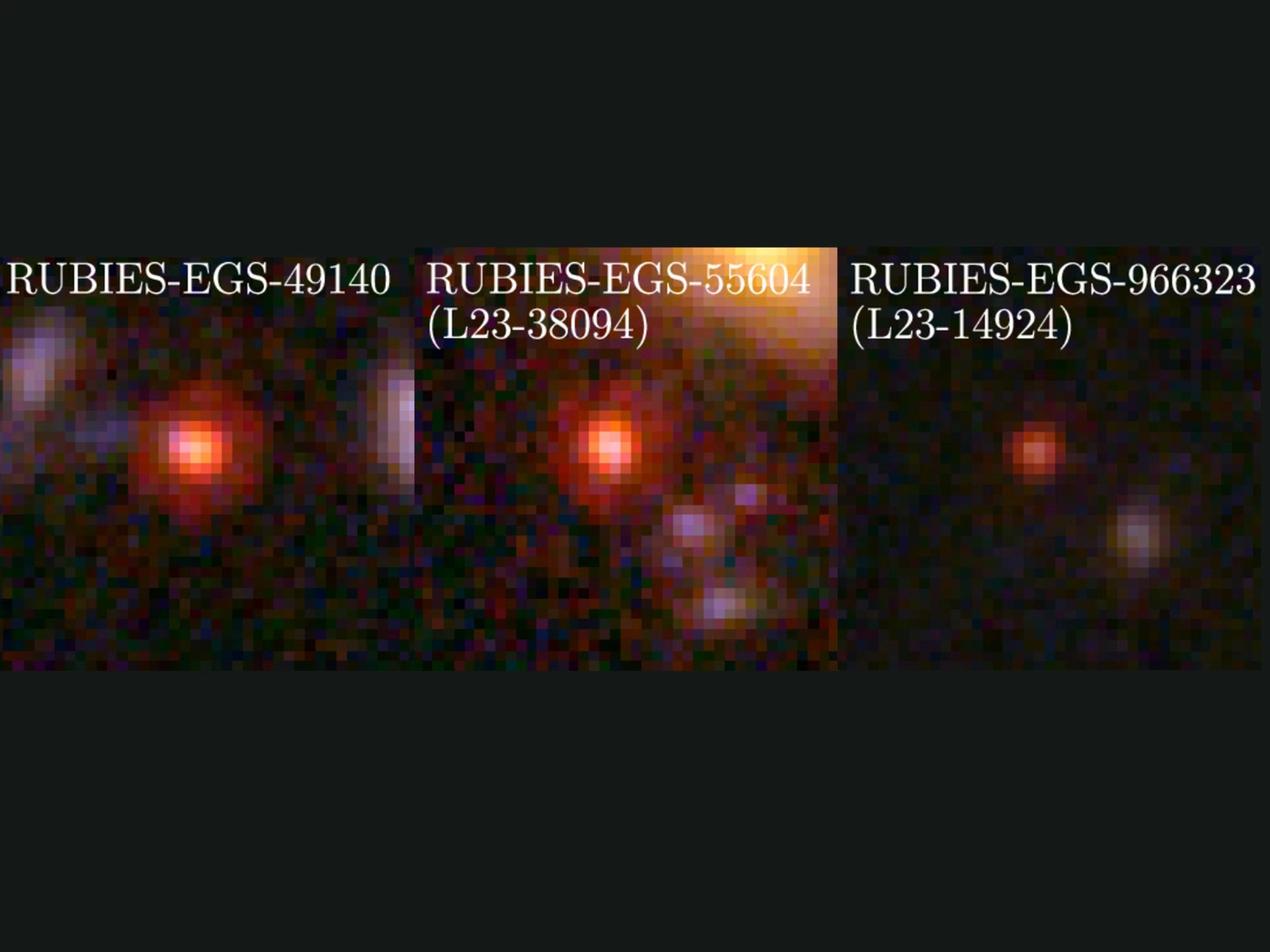 Astronomers debate whether Webb's 'little red dots' are black hole stars