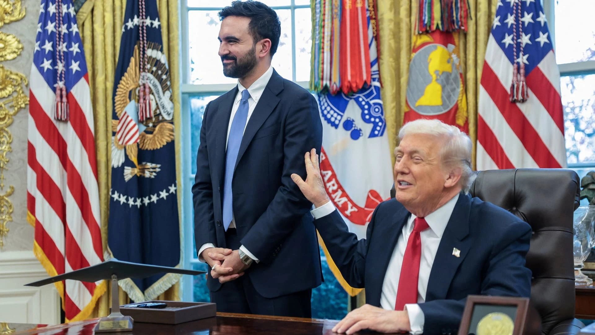 Трамп дүйсенбіде БҰҰ Бас Ассамблеясы алдында Нью-Йорк мэрі Мамданимен кездеседі